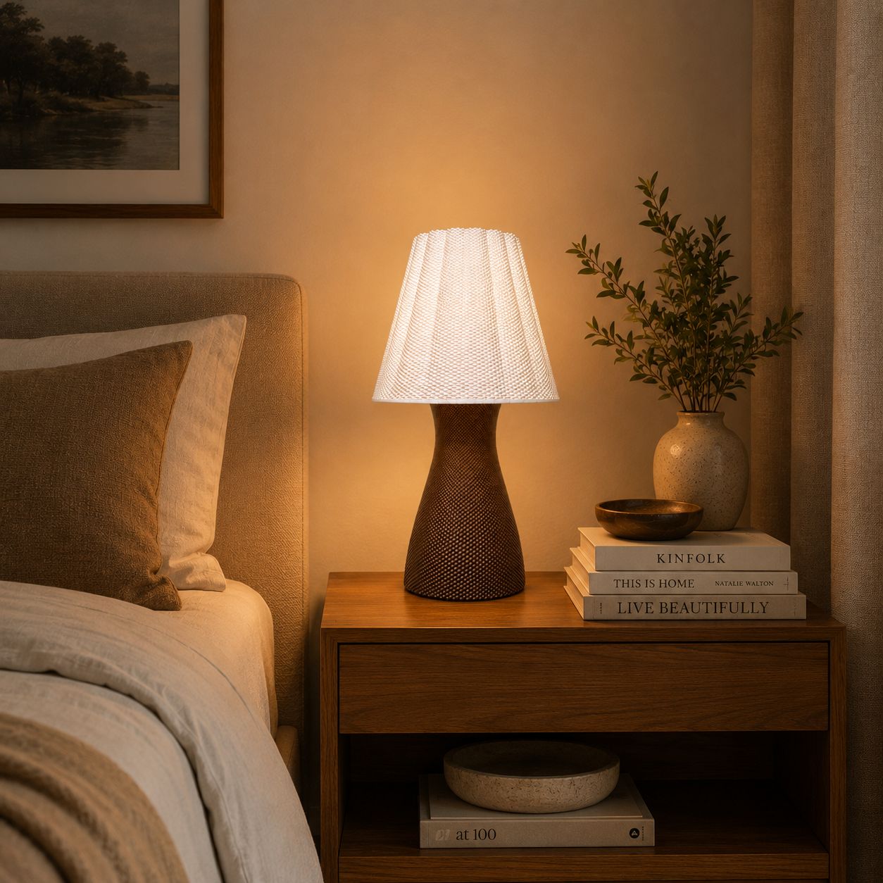 Bedside Table Lamp
