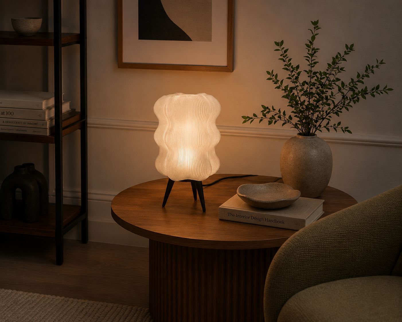 Wavy Table Lamp