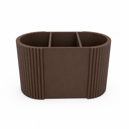 Ribbed Toothbrush Holder