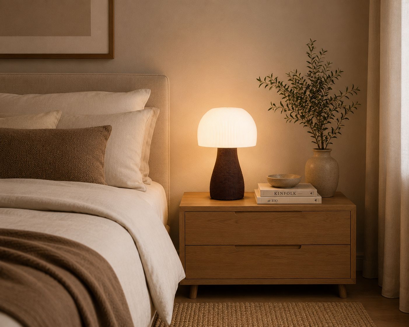 Mushroom Table Lamp