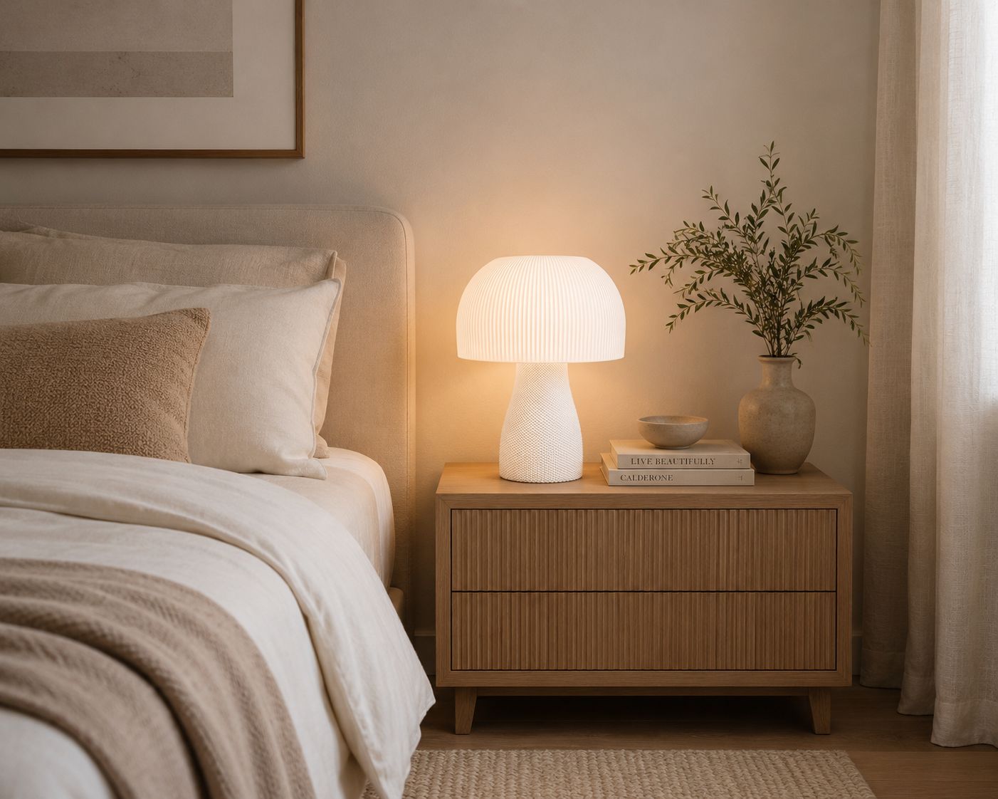 Mushroom Table Lamp
