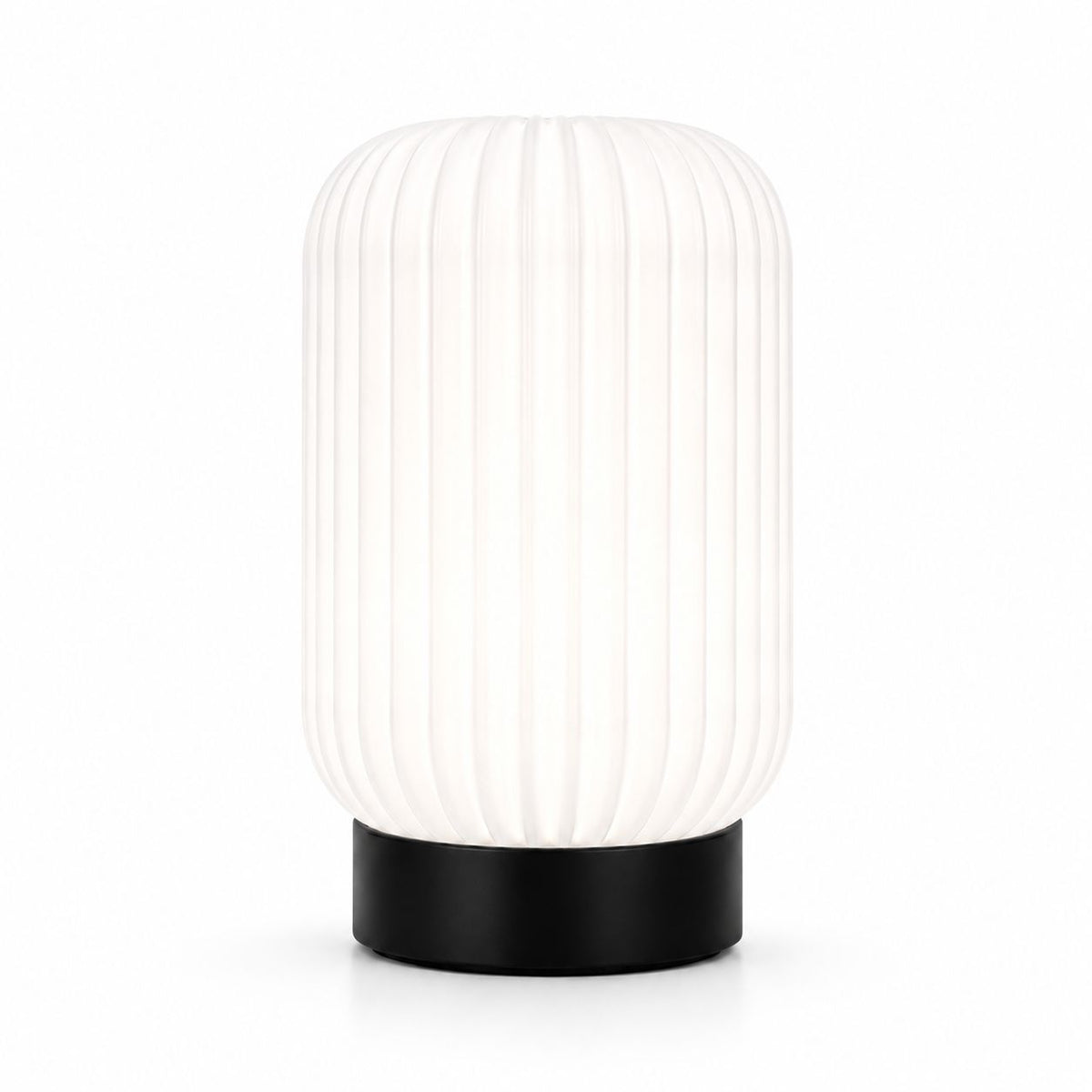 Ribbed Nightstand Lamp