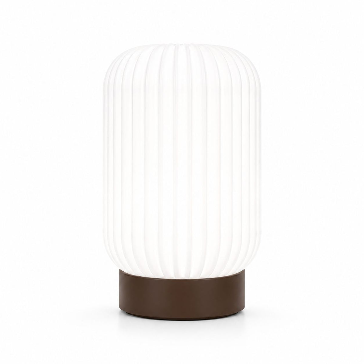 Ribbed Nightstand Lamp