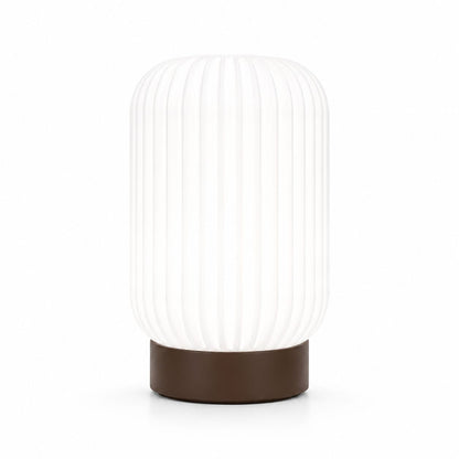 Ribbed Nightstand Lamp